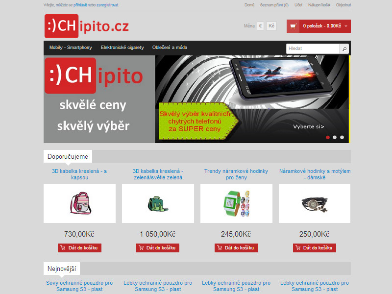 E-shop Chipito (2013)