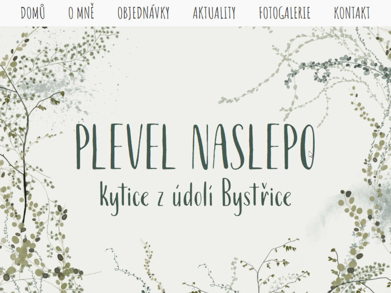 Plevel Naslepo - kytice z údolí Bystřice (2021)